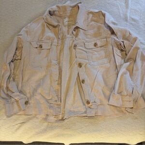 Lucky Brand Lightweight Jacket Beige Size M